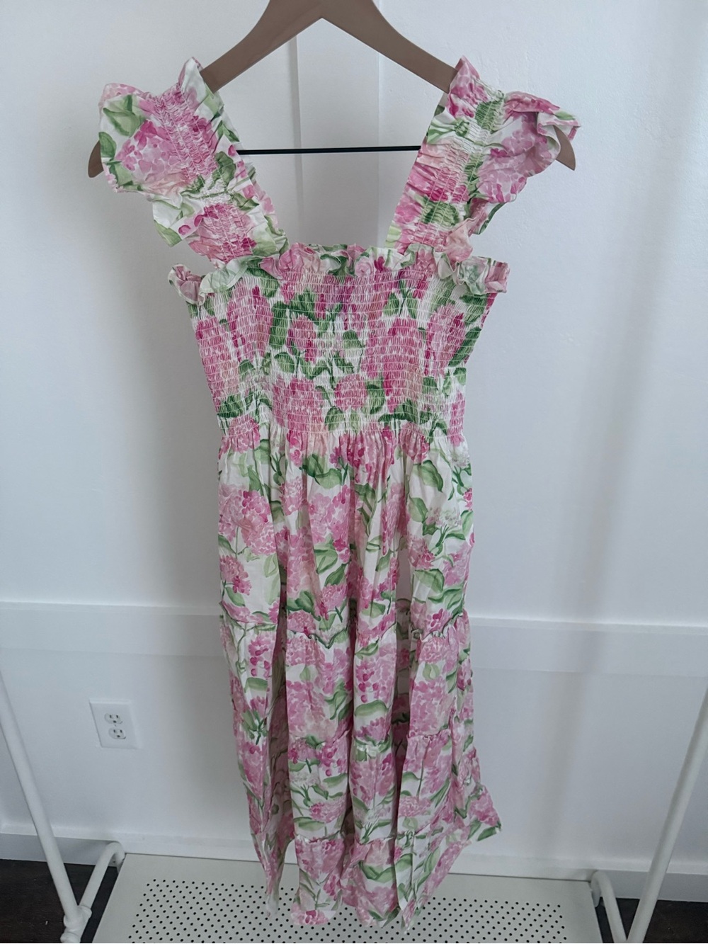 Hill House Ellie Nap Dress Pink Hydrangea Nantucket Exclusive - Picture 2 of 3